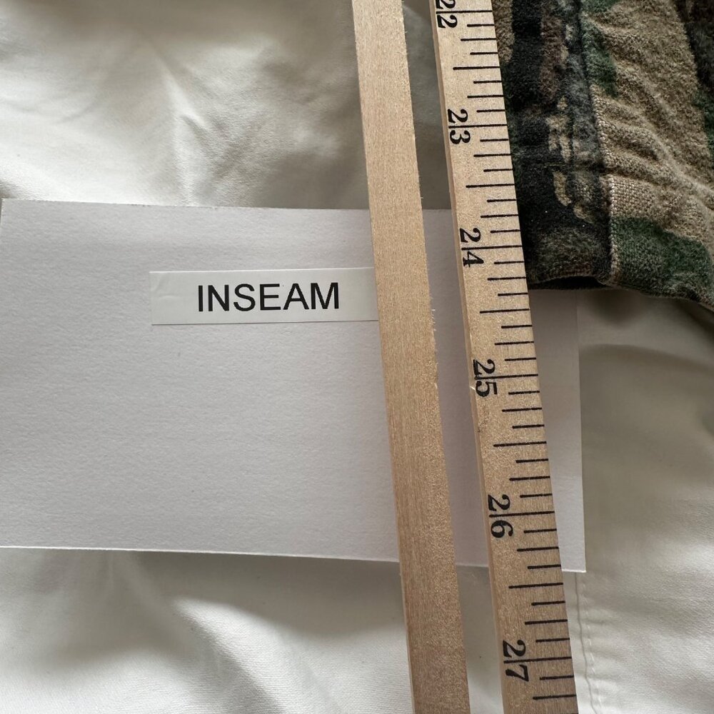Vintage Ocoee Mens Trebark Camo Outdoor 6 Pocket Cargo Pants 38 100% Cotton - Picture 11 of 12